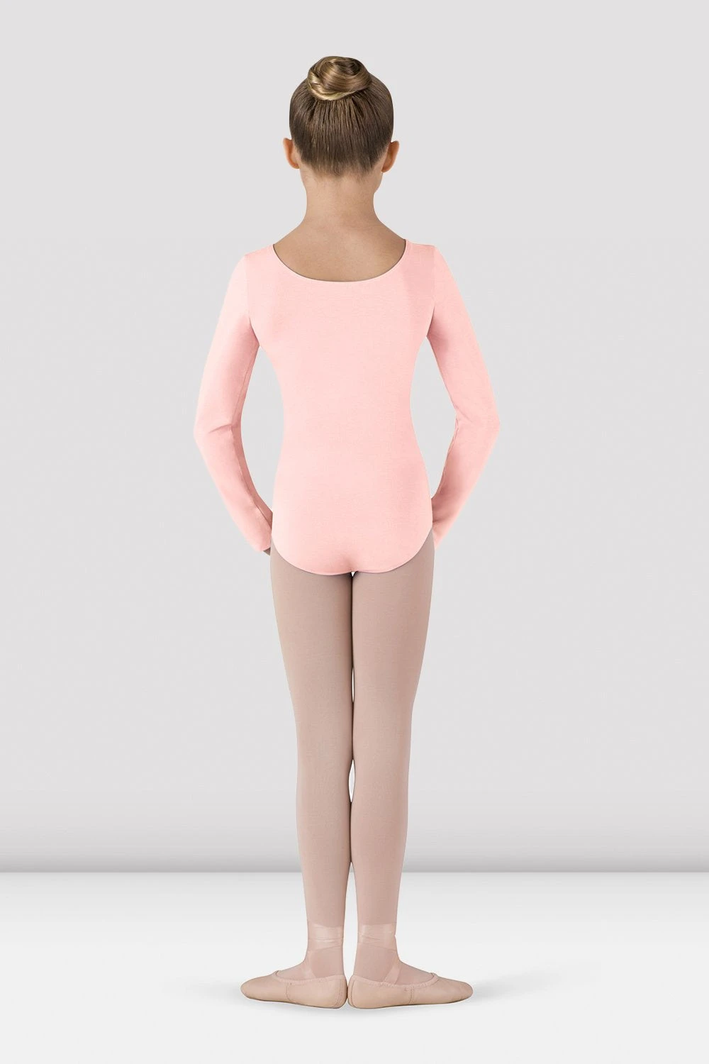Girls Basic Long Sleeve Leotard - Image 2