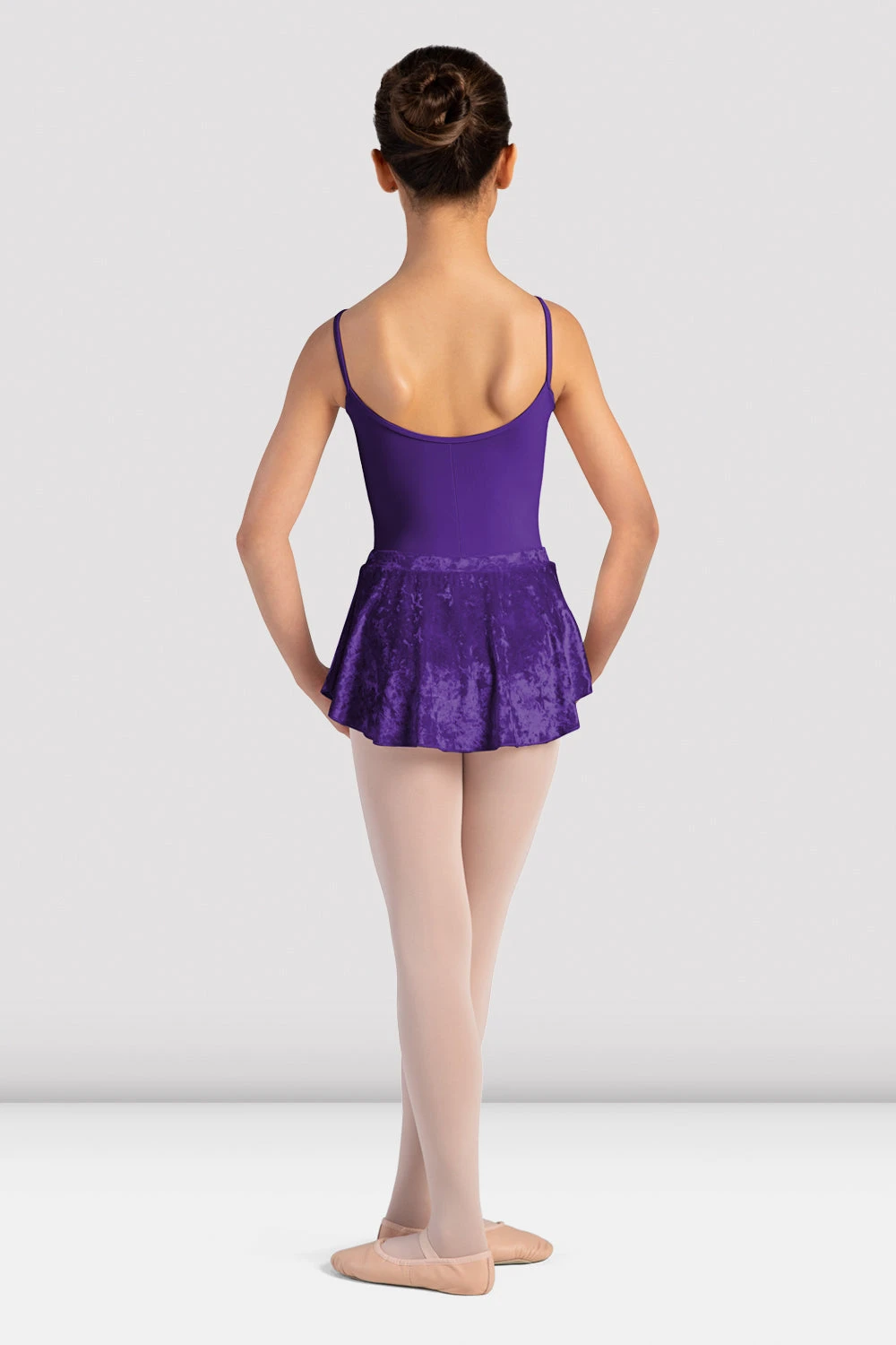 Girls Angel Velvet Pull On Skirt - Image 2