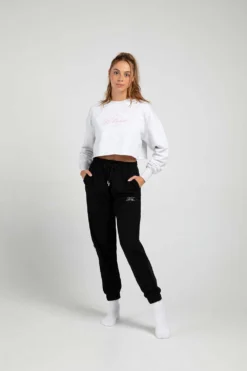 Off-Duty Terry Cropped Crew