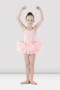 Girls Mirella Lace Up Back Tutu Dress