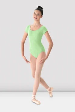 Ladies Mirella Cap Sleeve Princess Seam Leotard