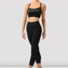 Ladies Polina Mirage Print Mesh Crop Top