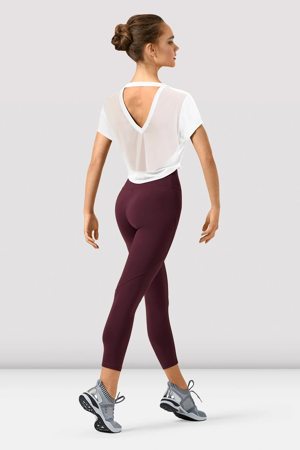 Ladies Selene Relaxed Fit Cropped T-Shirt - Image 2