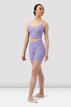 Ladies Mirella Chevron Camisole Crop Top