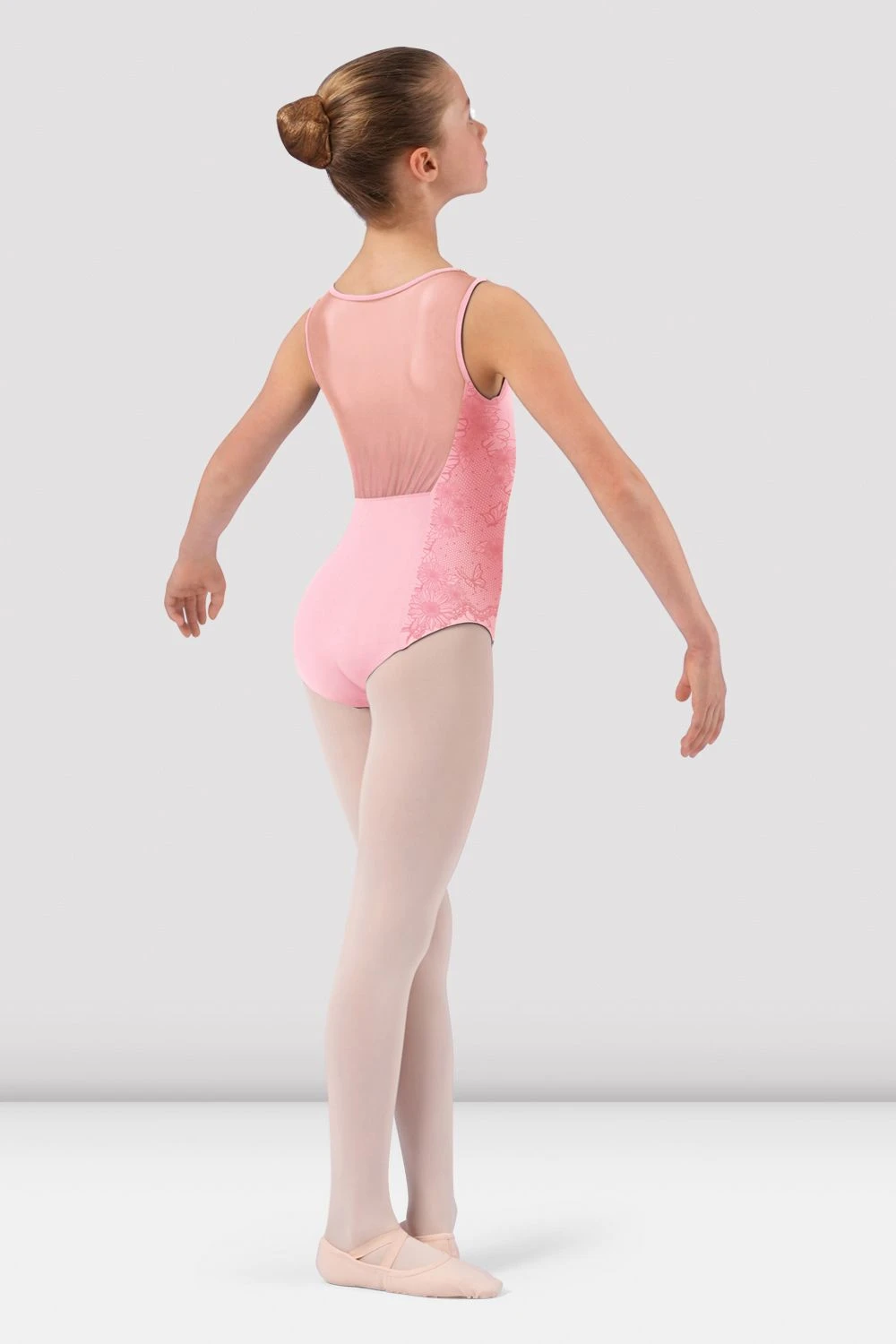 Girls Briar Sweetheart Neck Leotard - Image 2