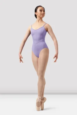 Ladies Mirella Chevron Camisole Leotard